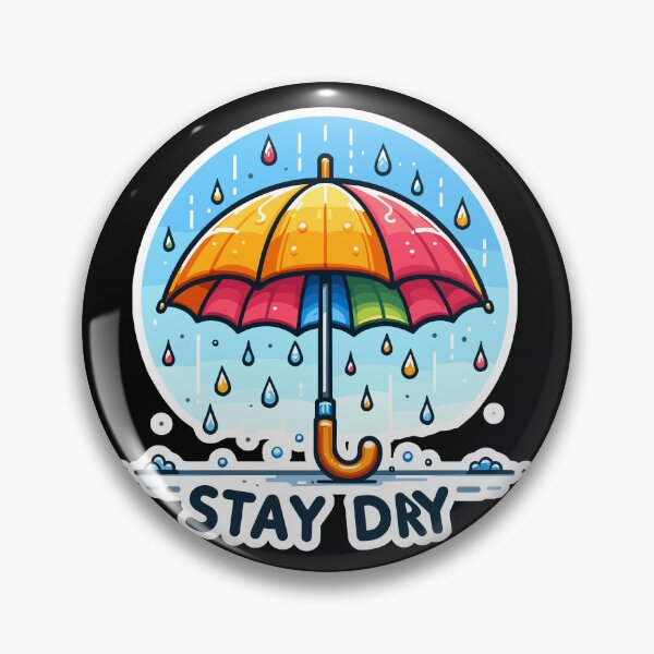 Item preview, Stay Dry - Umbrella Illustration designed and sold by MrERNST.