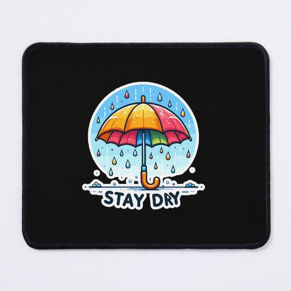 Item preview, Stay Dry - Umbrella Illustration designed and sold by MrERNST.