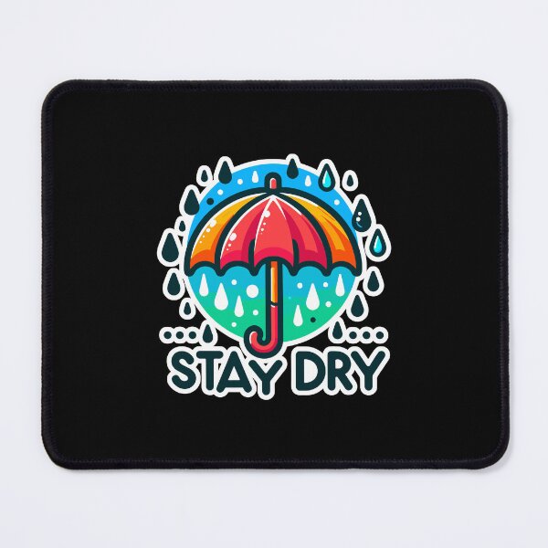 Item preview, Stay Dry - Umbrella Illustration designed and sold by MrERNST.