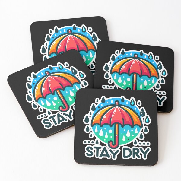 Item preview, Stay Dry - Umbrella Illustration designed and sold by MrERNST.