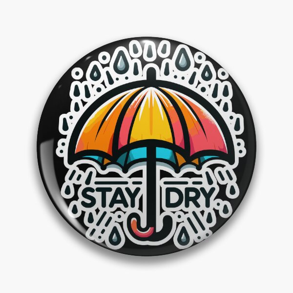 Item preview, Stay Dry - Umbrella Illustration designed and sold by MrERNST.