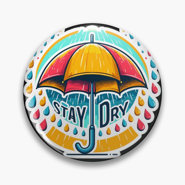 Item preview, Stay Dry - Umbrella Illustration designed and sold by MrERNST.