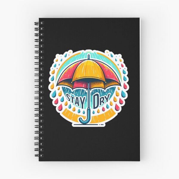 Item preview, Stay Dry - Umbrella Illustration designed and sold by MrERNST.