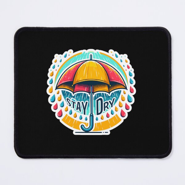 Item preview, Stay Dry - Umbrella Illustration designed and sold by MrERNST.