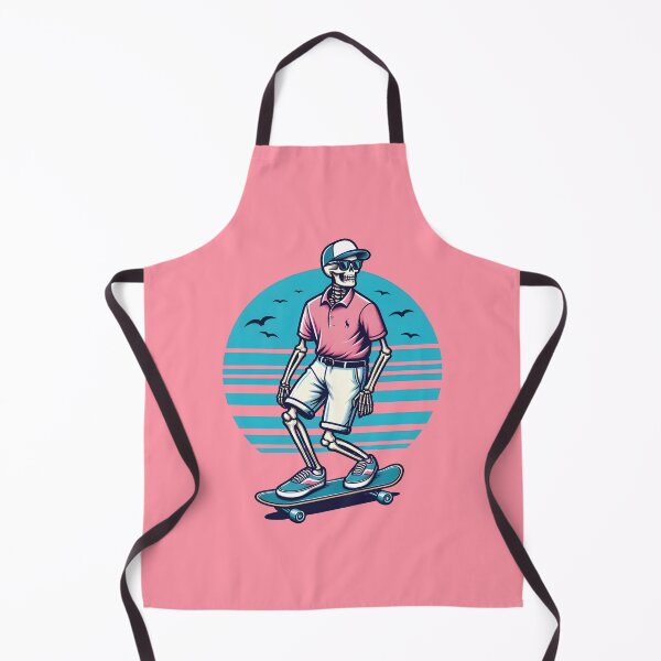Item preview, Preppy Skeleton on Skateboard designed and sold by AnasCreativeHub.