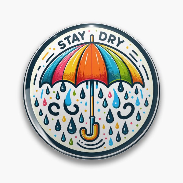 Item preview, Stay Dry - Umbrella Illustration designed and sold by MrERNST.
