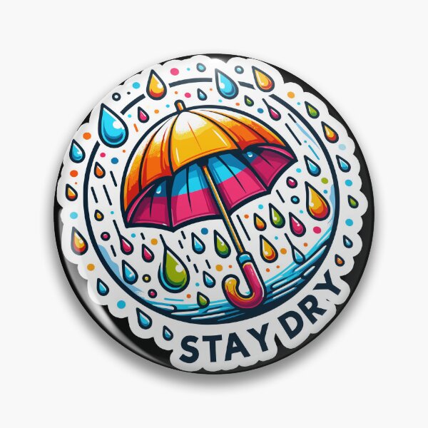 Item preview, Stay Dry - Umbrella Illustration designed and sold by MrERNST.