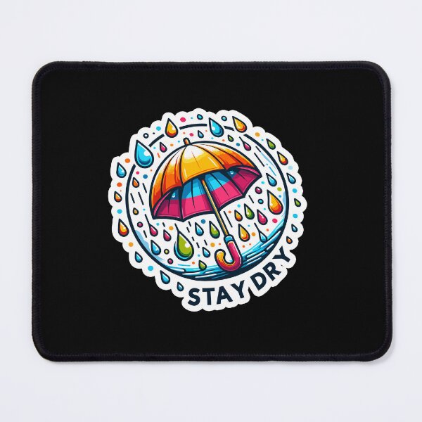 Item preview, Stay Dry - Umbrella Illustration designed and sold by MrERNST.
