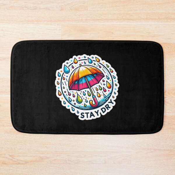 Item preview, Stay Dry - Umbrella Illustration designed and sold by MrERNST.