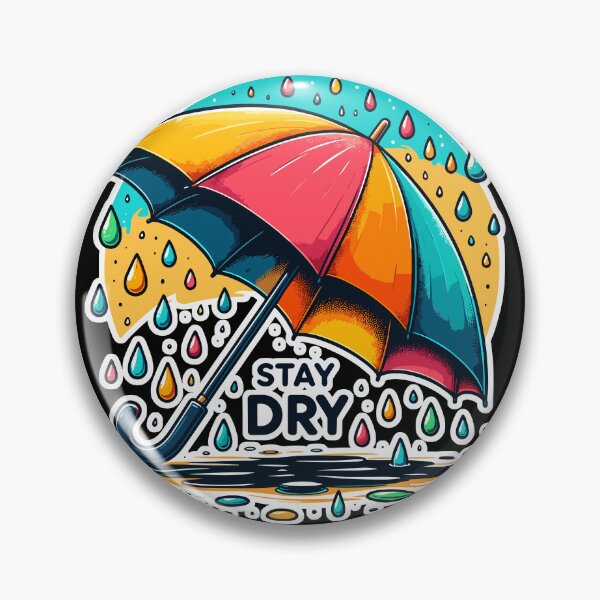 Item preview, Stay Dry - Umbrella Illustration designed and sold by MrERNST.