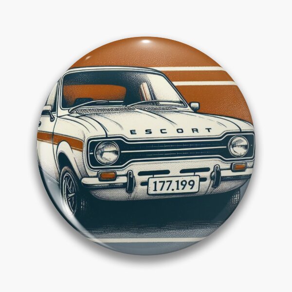 Item preview, 70s Ford Escort designed and sold by Jauntyplatypus.