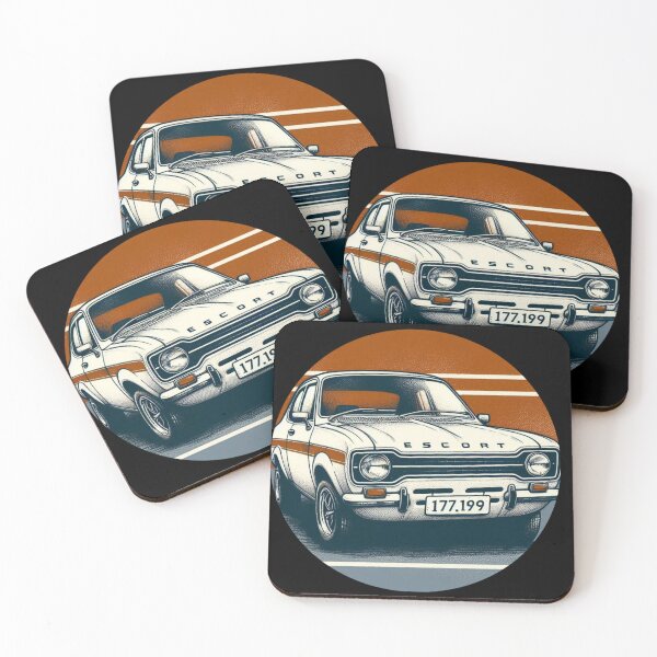 Item preview, 70s Ford Escort designed and sold by Jauntyplatypus.
