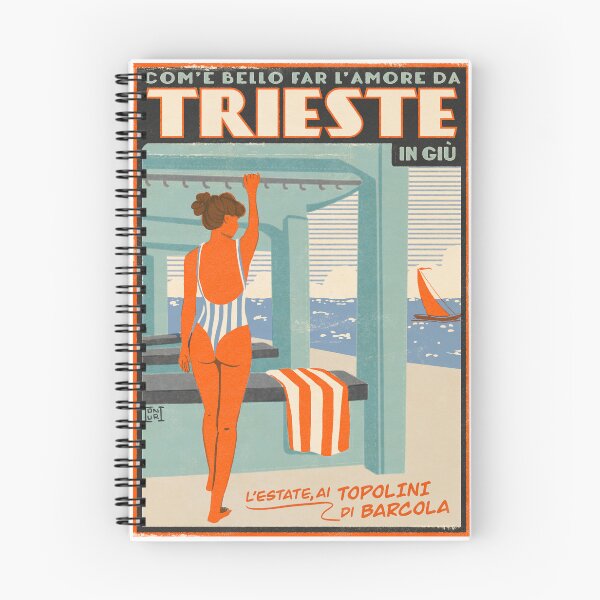 Item preview, Trieste Italy travel poster designed and sold by conicuri.