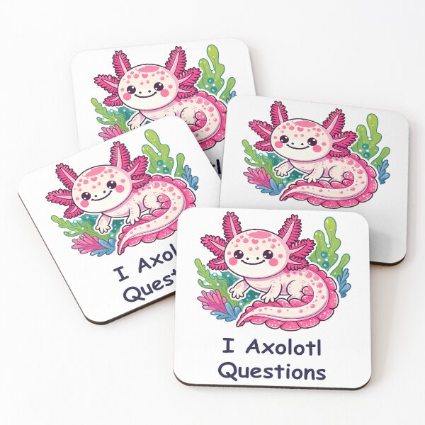 Item preview, I Axolotl Questions  designed and sold by DinoKate.