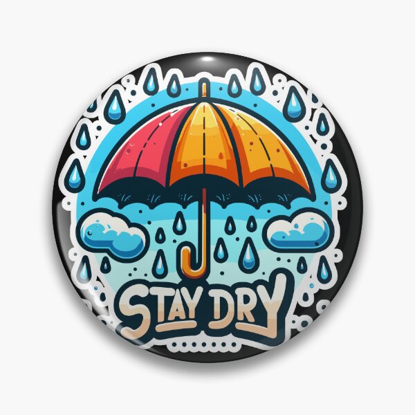Item preview, Stay Dry - Umbrella Illustration designed and sold by MrERNST.