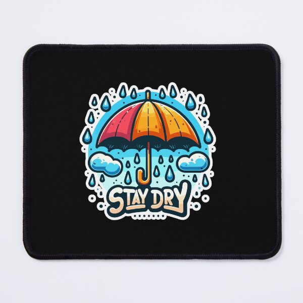 Item preview, Stay Dry - Umbrella Illustration designed and sold by MrERNST.