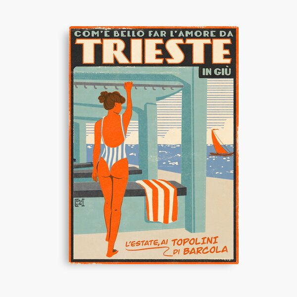 Item preview, Trieste Italy travel poster designed and sold by conicuri.