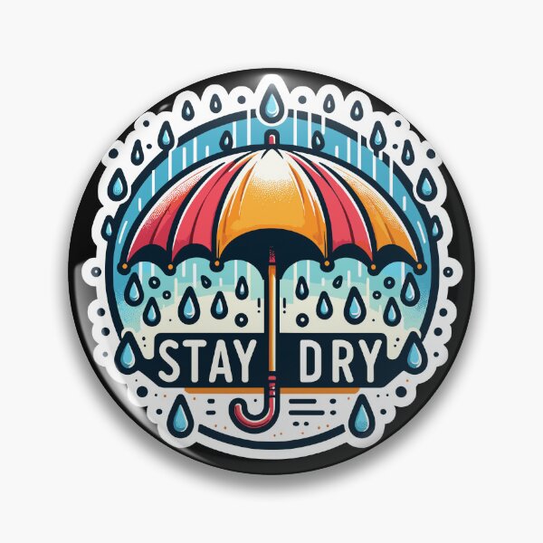 Item preview, Stay Dry - Umbrella Illustration designed and sold by MrERNST.