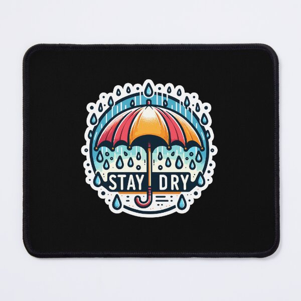 Item preview, Stay Dry - Umbrella Illustration designed and sold by MrERNST.