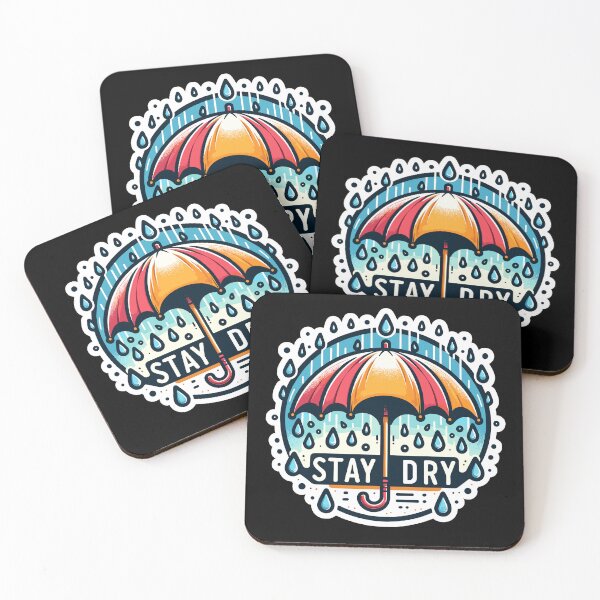 Item preview, Stay Dry - Umbrella Illustration designed and sold by MrERNST.
