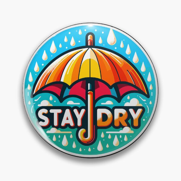 Item preview, Stay Dry - Umbrella Illustration designed and sold by MrERNST.