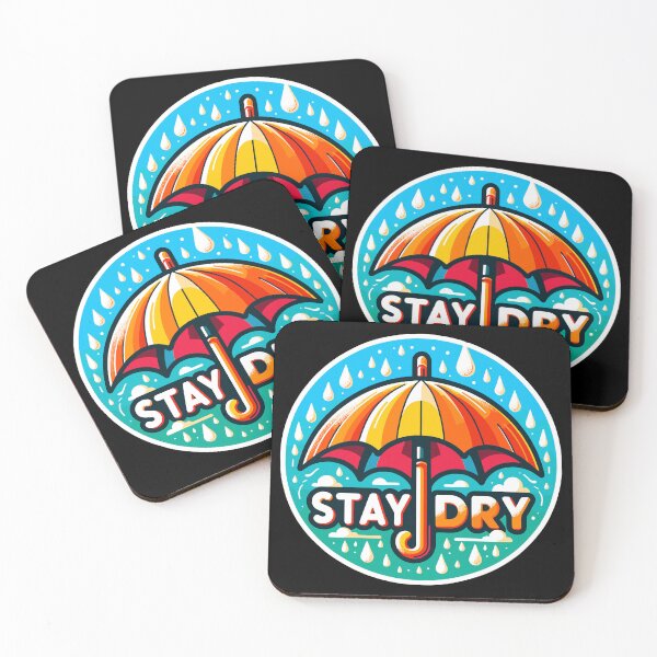 Item preview, Stay Dry - Umbrella Illustration designed and sold by MrERNST.