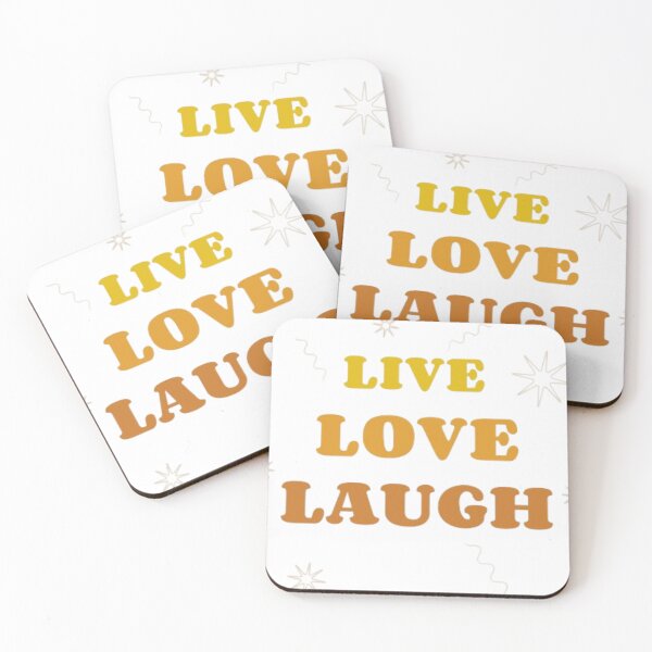 Item preview, Vibrant Vibes: Live, Love, Laugh Design designed and sold by Mouaz  ⭐⭐⭐⭐⭐.