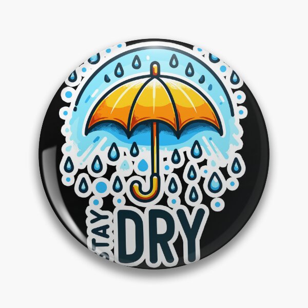 Item preview, Stay Dry - Umbrella Illustration designed and sold by MrERNST.