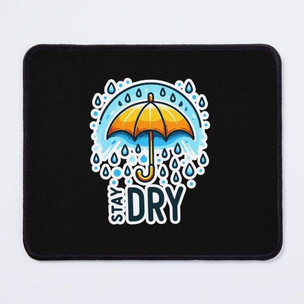 Item preview, Stay Dry - Umbrella Illustration designed and sold by MrERNST.