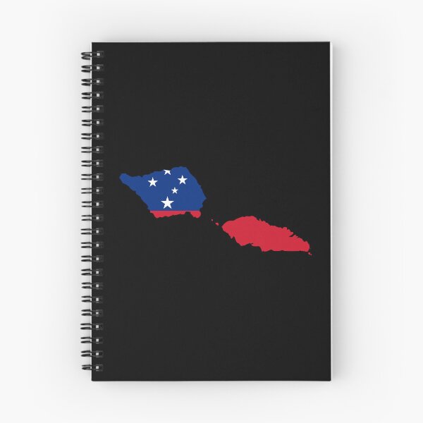 Item preview, Flag Map of Samoa designed and sold by feether-store.