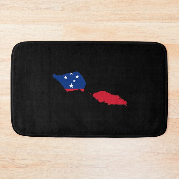 Item preview, Mapa de la bandera de Samoa designed and sold by feether-store.