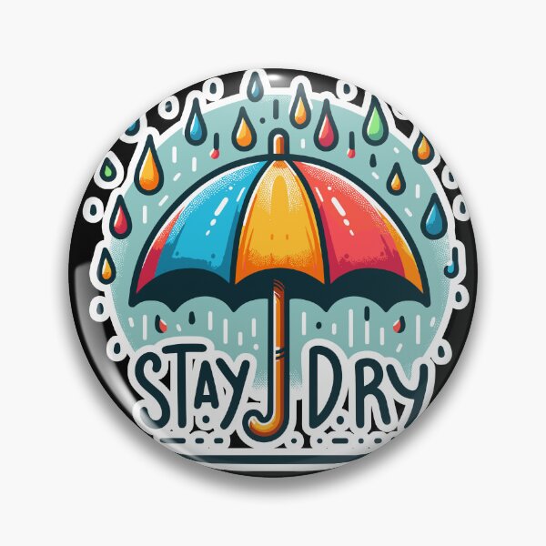 Item preview, Stay Dry - Umbrella Illustration designed and sold by MrERNST.