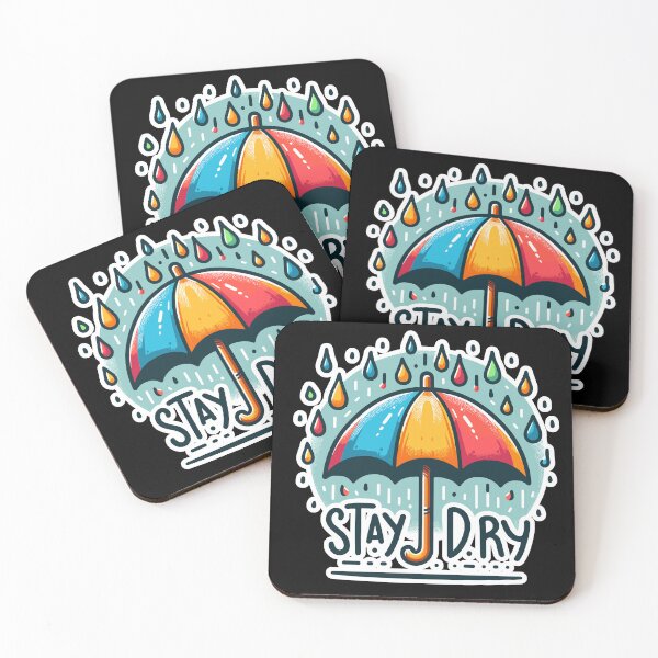 Item preview, Stay Dry - Umbrella Illustration designed and sold by MrERNST.