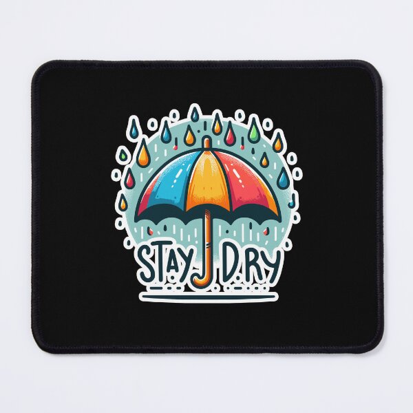 Item preview, Stay Dry - Umbrella Illustration designed and sold by MrERNST.