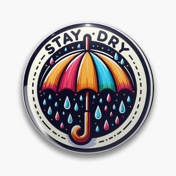Item preview, Stay Dry - Umbrella Illustration designed and sold by MrERNST.