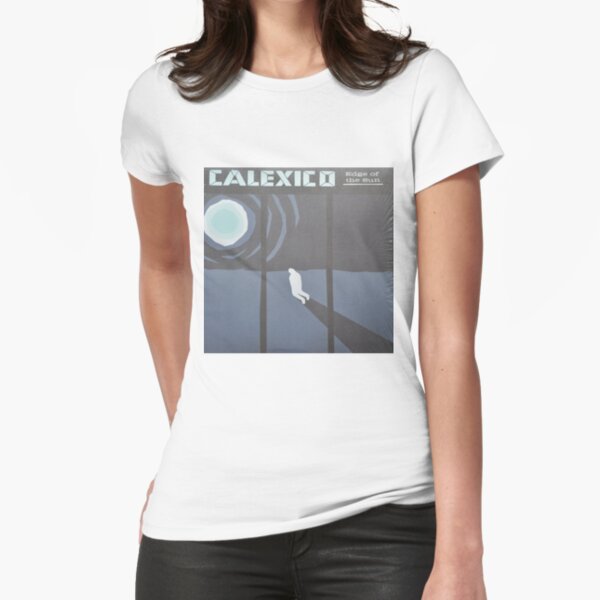 Calexico Edge of the sun LP Sleeve artwork fan art Fitted T-Shirt