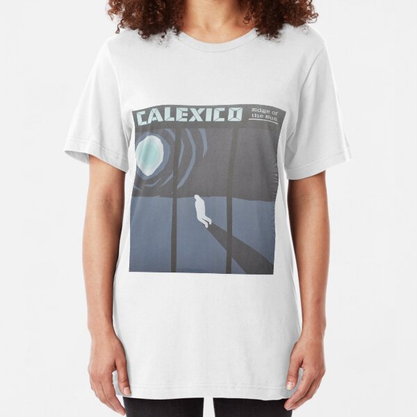 Calexico Edge of the sun LP Sleeve artwork fan art Slim Fit T-Shirt