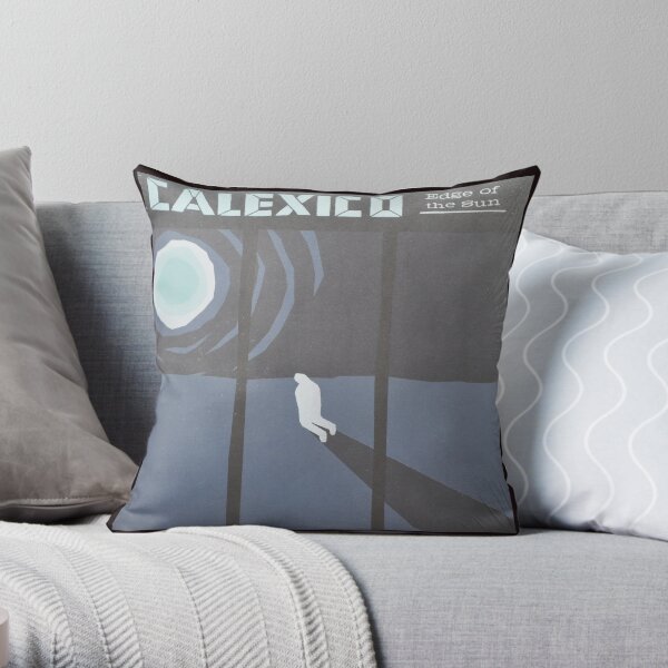 Calexico Edge of the sun LP Sleeve artwork fan art Throw Pillow