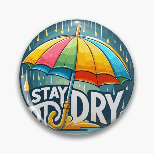 Item preview, Stay Dry - Umbrella Illustration designed and sold by MrERNST.
