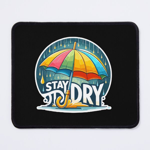 Item preview, Stay Dry - Umbrella Illustration designed and sold by MrERNST.