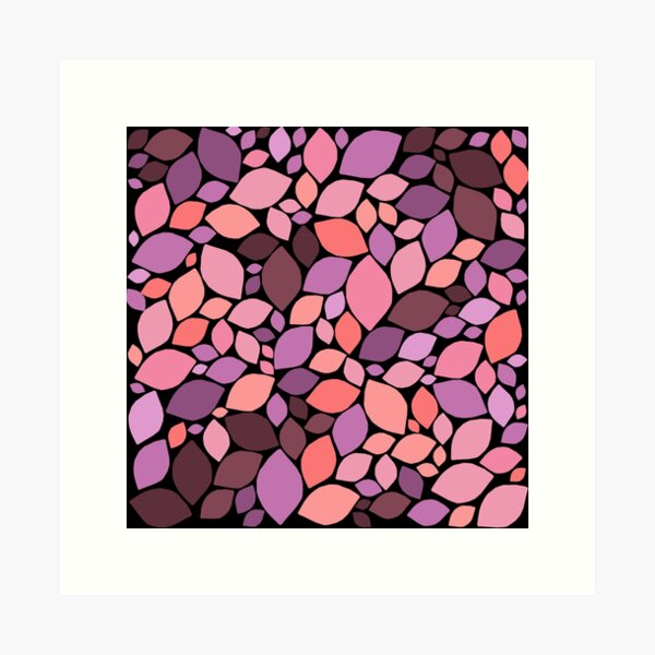 Item preview, Pinkish and Purple Stones Eye-shape theme designed and sold by EMMonovi.