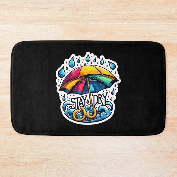 Item preview, Stay Dry - Umbrella Illustration designed and sold by MrERNST.