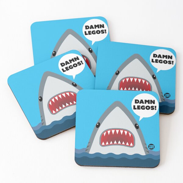 Item preview, DAMN LEGOS SHARK designed and sold by TODD GOLDMAN.