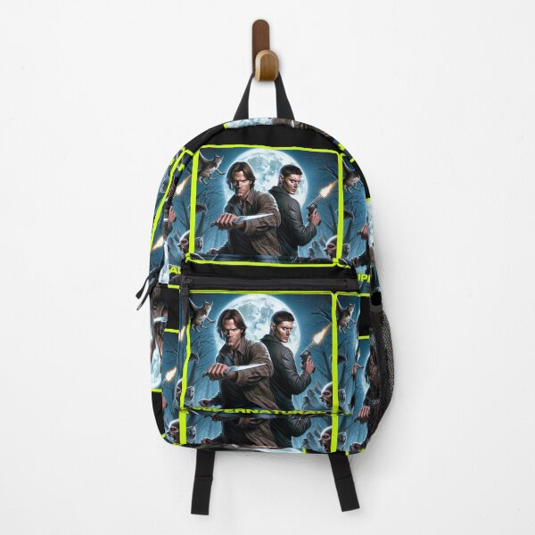 Item preview, Original Artwork by me - 1 of 9 Collection - collage of Sam and Dean Winchester fighting evil. designed and sold by Sunflower5576.