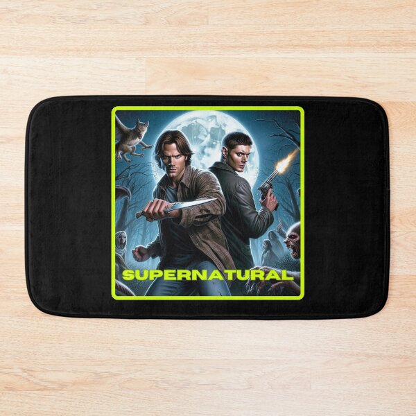 Item preview, Original Artwork by me - 1 of 9 Collection - collage of Sam and Dean Winchester fighting evil. designed and sold by Sunflower5576.