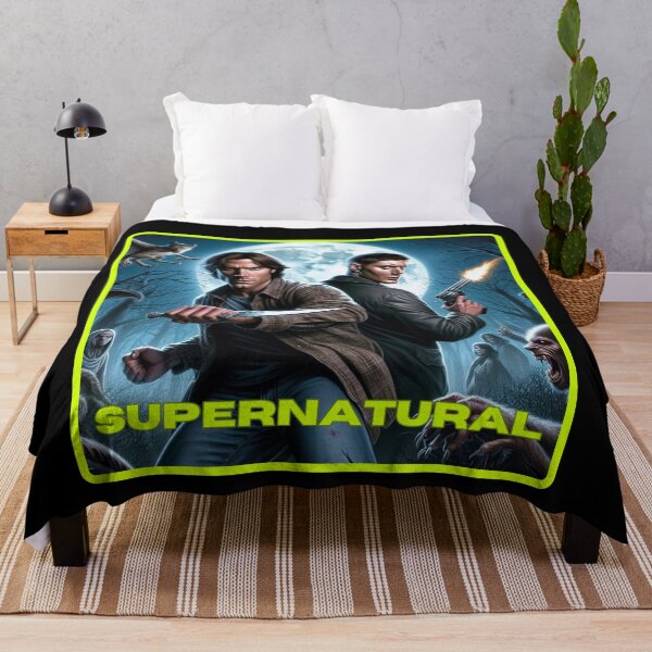 Item preview, Original Artwork by me - 1 of 9 Collection - collage of Sam and Dean Winchester fighting evil. designed and sold by Sunflower5576.