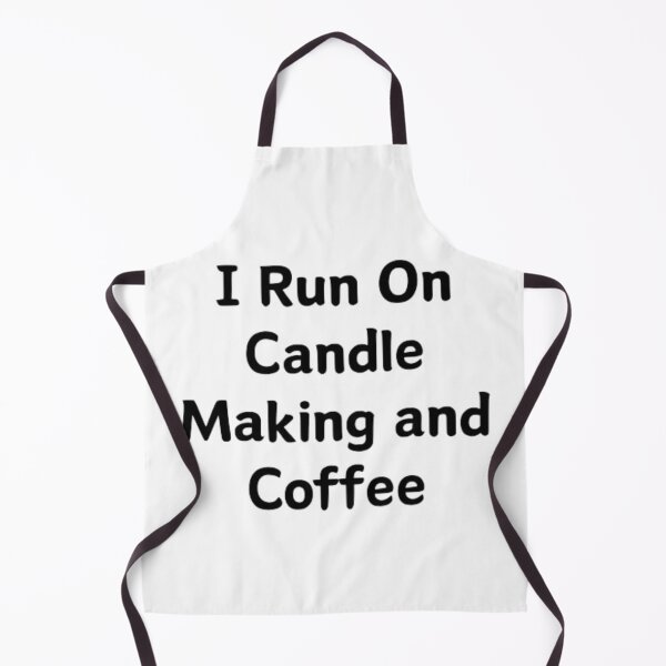 Item preview, I Run On Candle Making And Coffee funny T-shirt designed and sold by Ahmedprodesign.