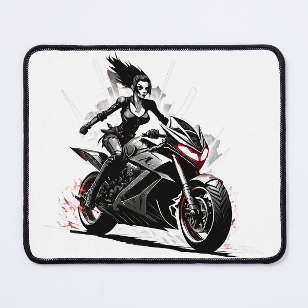 Item preview, Vampire Rider on a Supersport Motorcycle designed and sold by BADESIGNZZ.