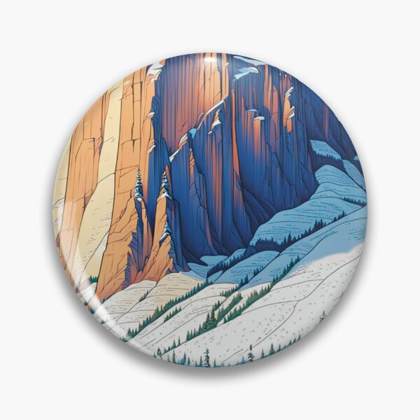 Item preview, Mount El Capitan Snowy Landscape designed and sold by Secondearth.