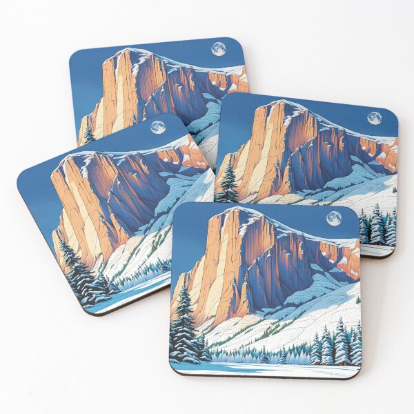 Item preview, Mount El Capitan Snowy Landscape designed and sold by Secondearth.
